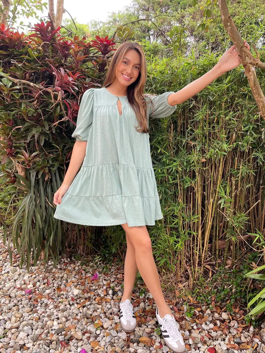 Vestido de Lactancia Unicolor